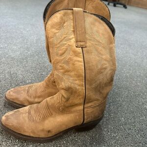 Masterson Tan Western Cowboy Boots men’s 8D